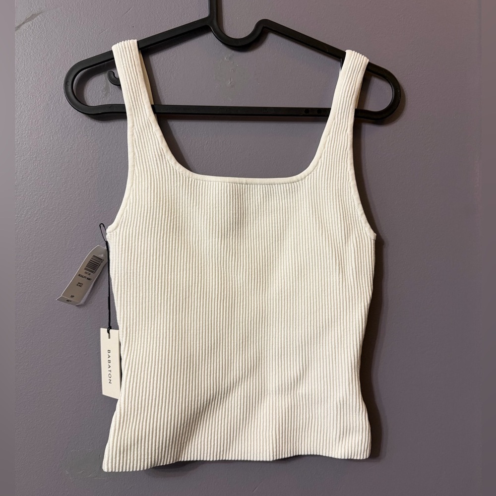 BNWT Babaton Sculpt Knit Tank